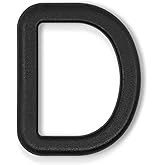 Dritz D-Rings for 1" Straps, 2 Count, Black