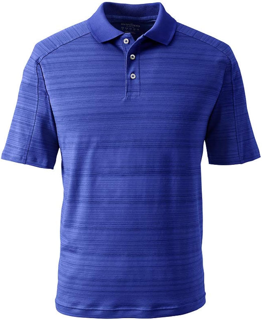 Lands' End Men's Short Sleeve Tonal Stripe Polo at Amazon Men’s