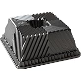 Nordic Ware 80577 Bundt Squared Pan, 10-Cup Capacity, Graphite