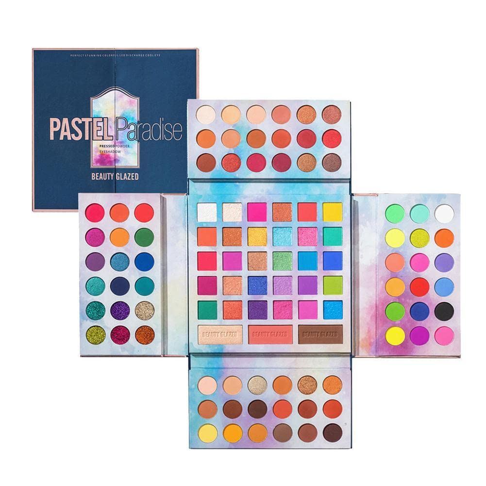 105 Color Eyeshadow Palettes Professional Matte Shimmer Makeup Pallet Highly Pigmented Colorful Powder Powder Easy to Blend Long Lasting Waterproof and Sweatproof