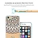 iPhone 7 Case Clear with Design, Swees Designer Pattern Case Cover, Colorful Cute Girly Case for Girls Women for Apple iPhone 7 4.7 inches Rose Gold, Totem