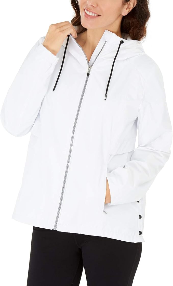 calvin klein performance white jacket