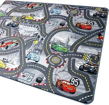 Amazon De Spielteppich Disney Cars Grau Teppich Kinderteppich