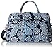 Vera Bradley Women's Cotton Weekender Travel Bag, Blue Bandana, One Size