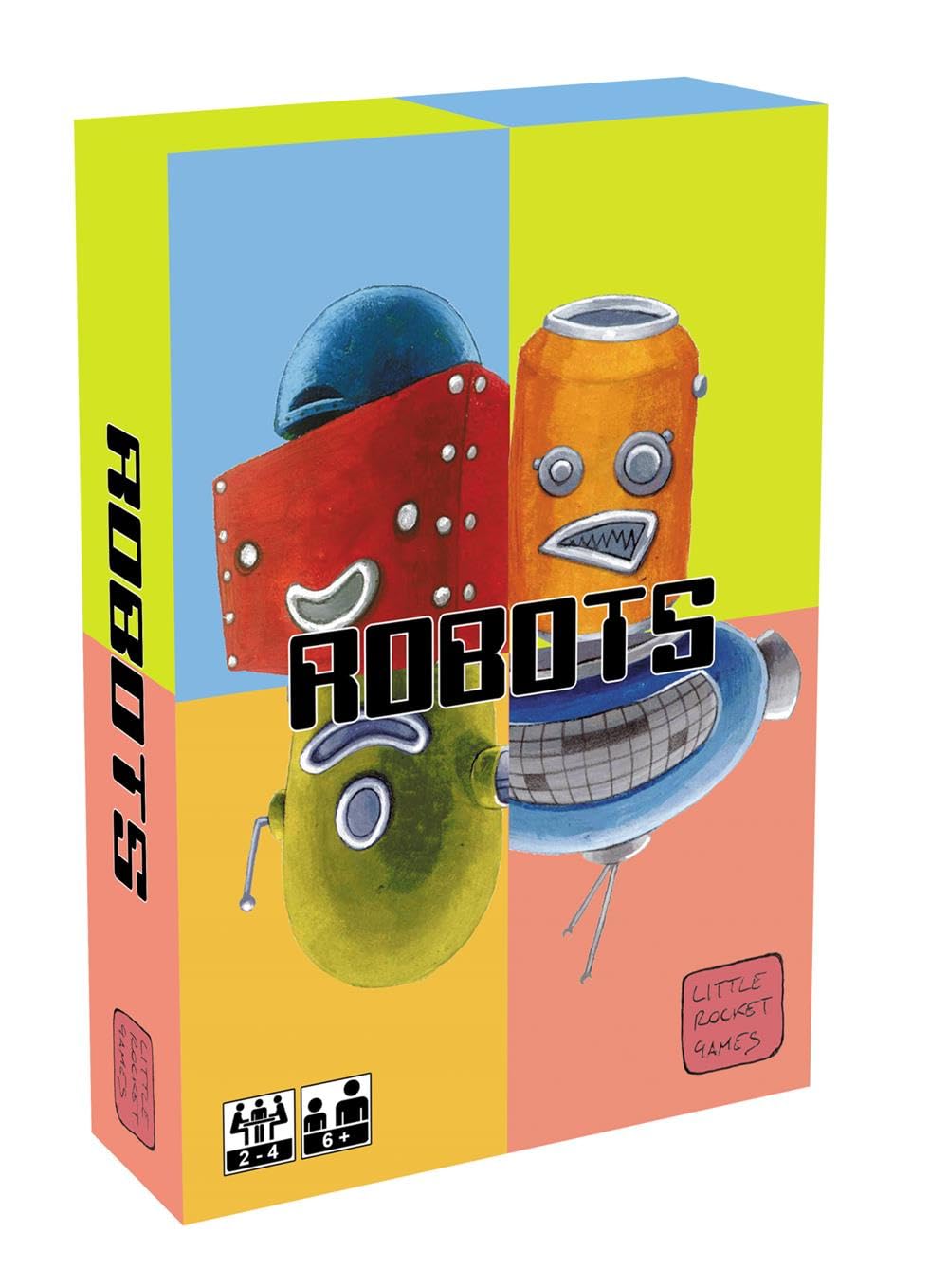 Little Rocket Games ROBOTS Board Game in Italian