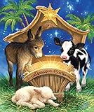 Born in a Manger - 200 Piece Jigsaw Puzzle By Sunsout Inc.
