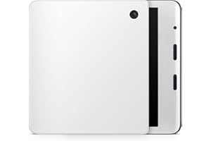 E-Reader Skin Compatible with Kobo Libra Colour (2024) - Solid White - Premium 3M Vinyl Protective Wrap Decal Cover - Easy to