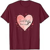 Sweet Blush Love Crush Valentine's Design T-Shirt