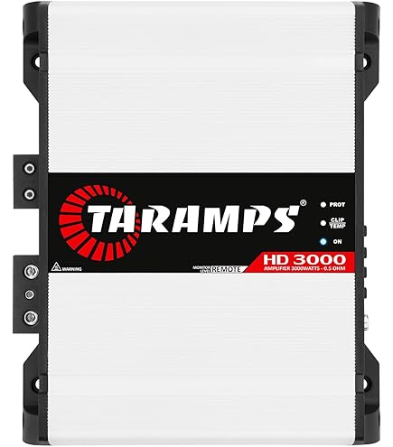 Amazon.com: Taramps HD 3000 1 Ohm 1 Channel 3000 Watts RMS MAX