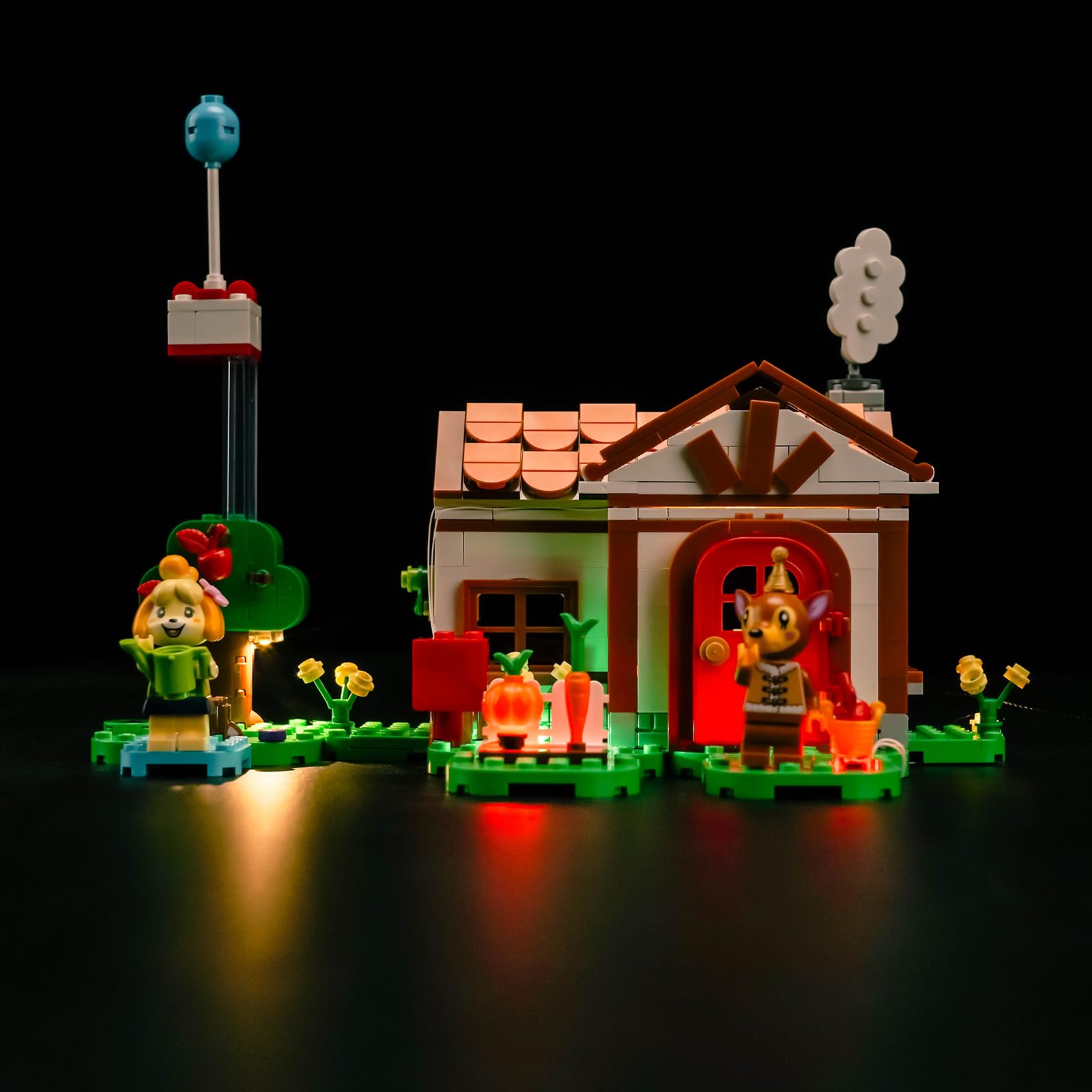 Light Set for Lego 77049 Isabelle's House Visit, Decoration Lighting Set for Lego Animal Crossing Isabelle’s House Visit Creative Toys — image 1