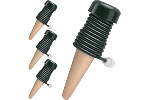 BYDOLL Plant Self-Watering Stakes Automatic Dripper Watering Spikes for Indoor Outdoor Bonsai,Insert Devices for Vacation Garden use,Drip Irrigation System for Plant（4Pack