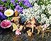 Mood Lab Fairy Garden - Miniature Figurines and Accessories Starter Kit - Hand Painted Fairy Garden Set for Outdoor or House Decor