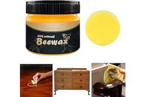 Beeswax Furniture Polish,Wood Seasoning Beewax - Natural Wood Wax Traditional Beeswax Polish for Wood & Furniture,Beewax Wood