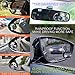 Blind Spot Mirror Car Rear View Mirror Film Waterproof Convex Rear View Mirror Blind Spot Mirror HD Glass Frameless Adjustable Round Car Accessories for Cars Trucks Van Motorcycles (round)