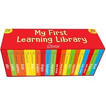 My First Complete Learning Library: Boxset of 20 Board Books Gift