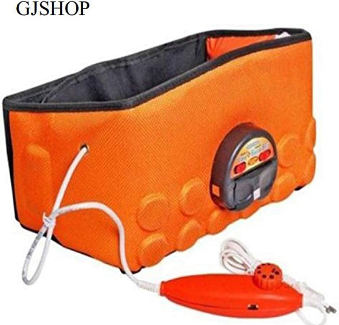 GJSHOP 3 in 1 Vibra+Sauna Slim Vibration Belt boly Slimmer Belt (Orange, Free Size) …