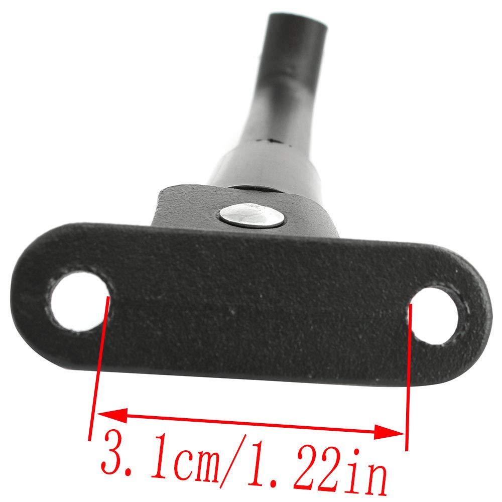 LQ Industrial Scooter Kickstand Black Electric Scooter Replacement Parking Stand Feet Support Holder for M365 Electric Scooter