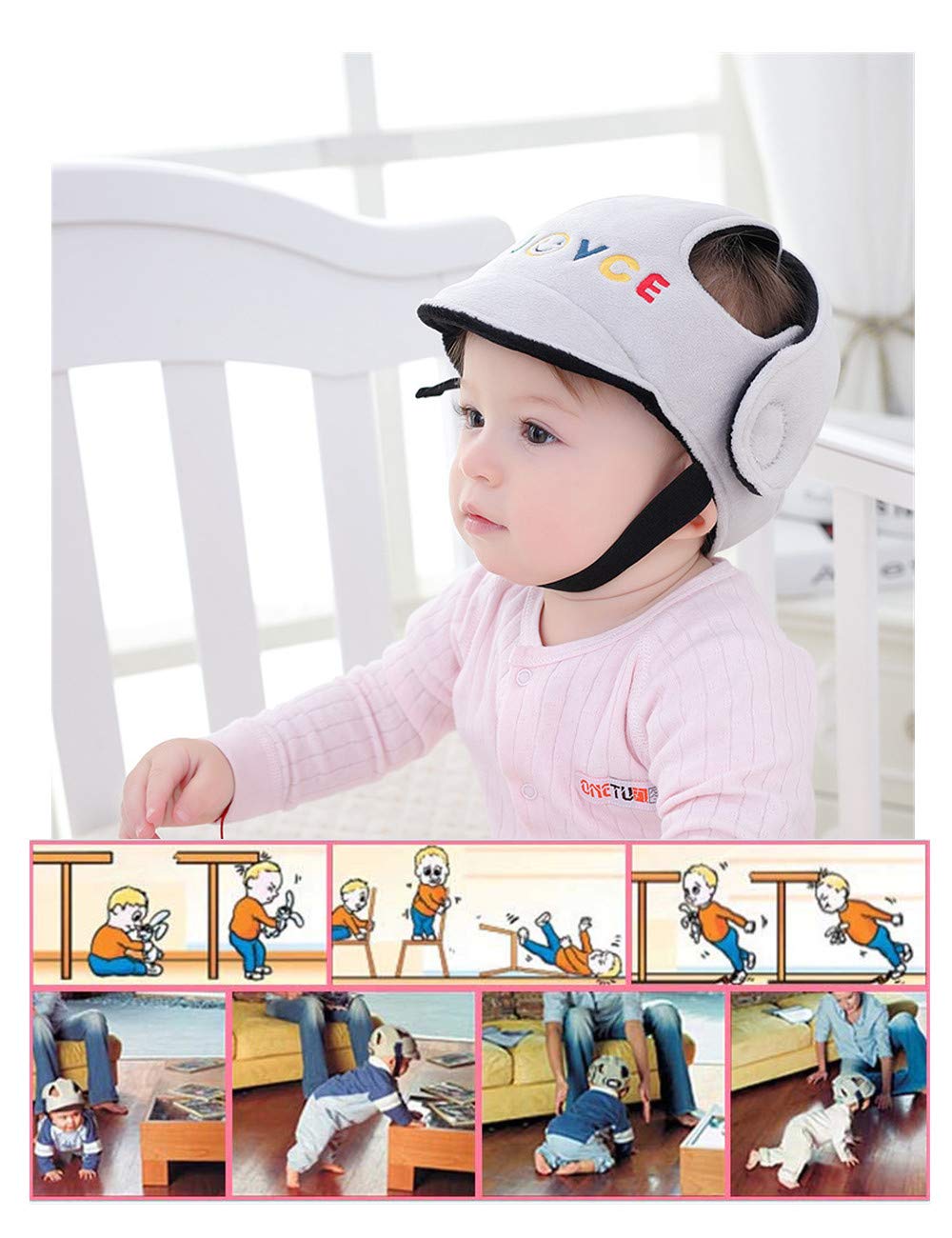Baby Infant Anti-fall Cap Anti-collision Baby Safety Hat Anti-Collision Cap Child Safety Helmet
