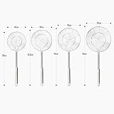 YFWOOD Strainer Skimmer Spider Ladle Stainless Steel 18cm 44cm Handle view 6