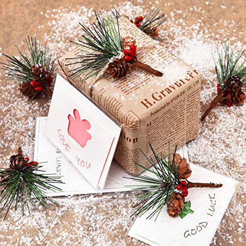 image for Rocinha Artificial Pine Picks Christmas Picks with Fake Berries Pineco