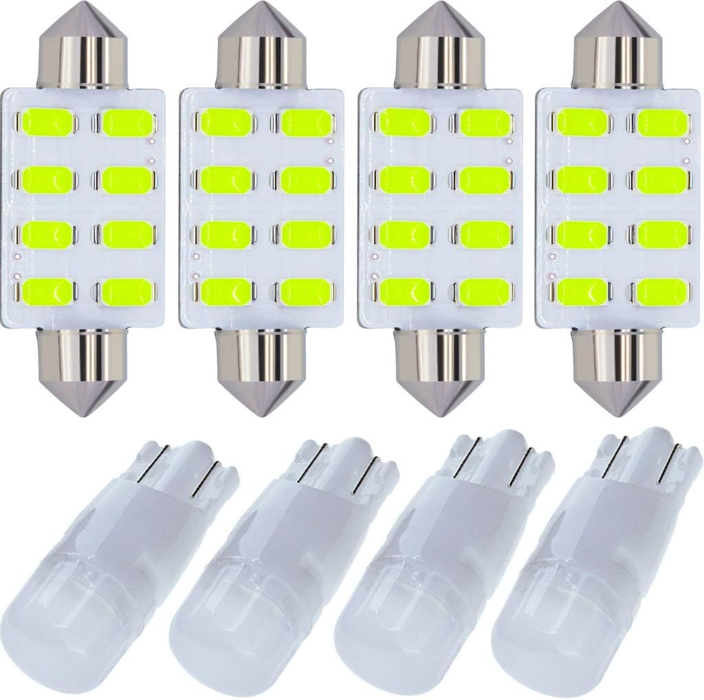 LED Kit Compatible for Doge Ram 1500 2500 3500 2002-2016 Charger 2006-2014 Bulb Interior Lights Package Replacement Ice Blue