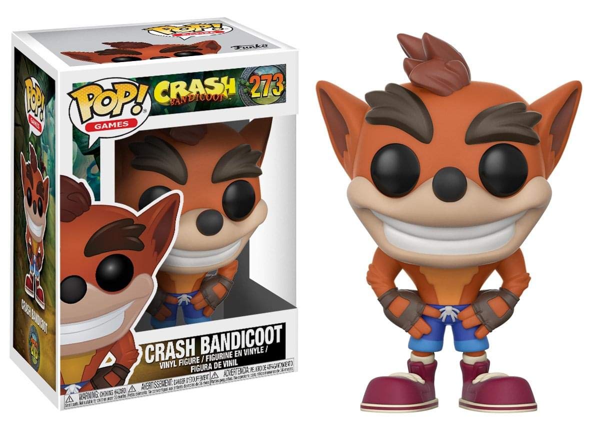 Funko 25653 "Crash Bandicoot" Pop Vinyl Figure