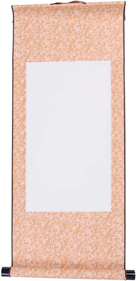 Chinese Xuan Paper Art Wall Scrolls for Sumie and Calligraphy - 1 Pcs Yellow