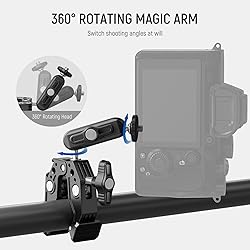 NEEWER Super Clamp with 3" Dual Ballhead Magic