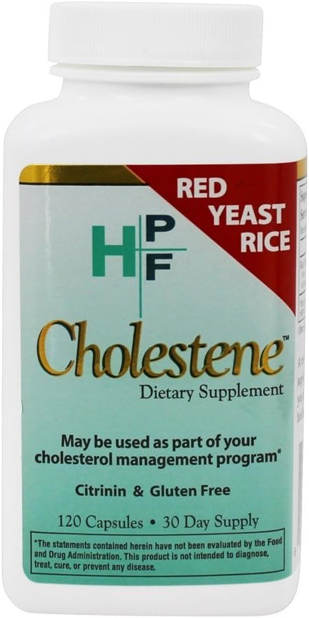 Herbal Pf Herbal Cholestene 600mg 120 cap ( Pack of 2): Health & Personal Care