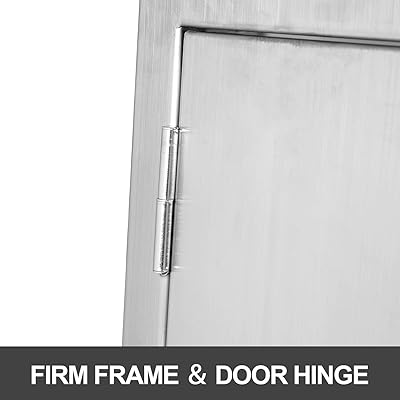 Buy Bbq Access Door 17w X 24h Bbq Island Door Brushed Stainless Steel Perfect For Outdoor Kitchen Or Bbq Island 17w X 24h Online In Germany B08d6vggzs