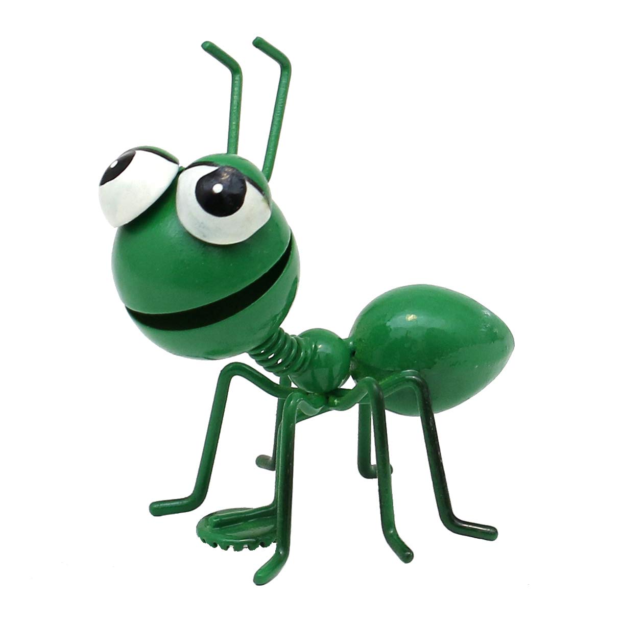 Dekohelden24 Metal Fridge Magnet Dimensions L x W x H: 7 x 7.5 x 8.5 cm, Green ant, 8.5 cm
