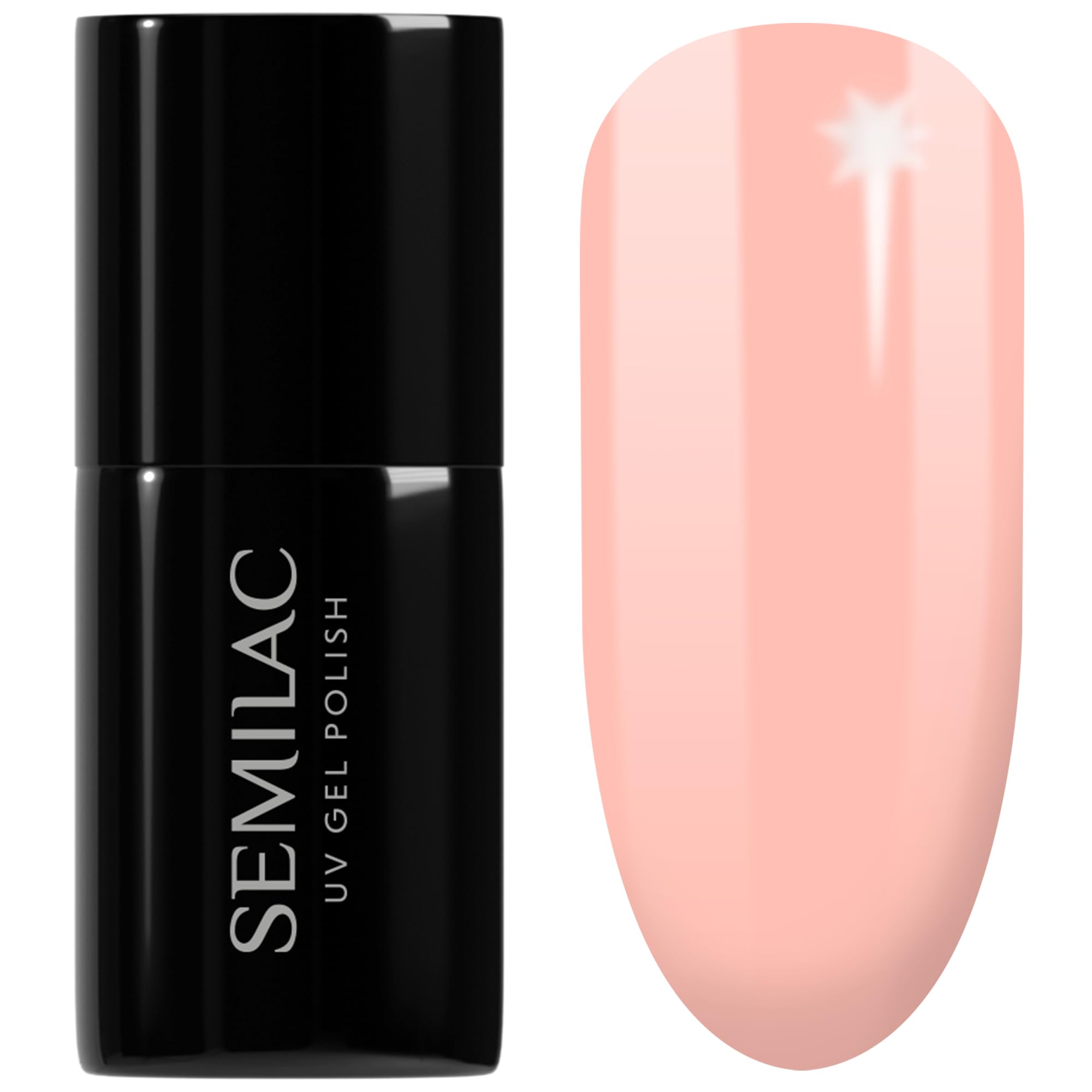 SEMILAC Gel Nail Polish 364 Ride With Me - Full Coverage Gel Polish - Soak Off Easy To Use LED/UV Nail Lamp - Long Lasting Manicure and Pedicure up to 3 weeks