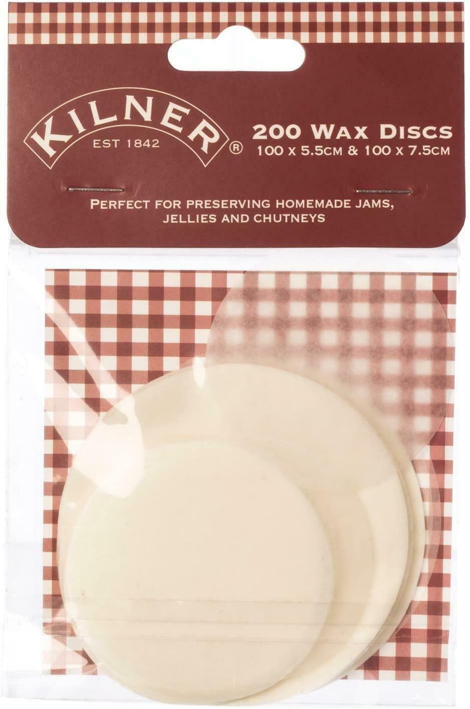 Kilner Wax Discs - Pack of 200 | Kilner Jar Preserve Discs