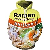 Raincol 3D Printed Hoodies Pullover Sweatshirt Long Sleeve Novelty Fashion Cool Hoodie with Pocket for Men Women