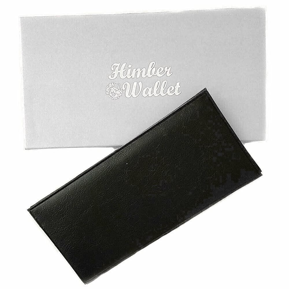 MilesMagic Himber Wallet Gimmick Utility Money Change Card Device (Imitation Leather Model) for Real Magic Tricks, Black