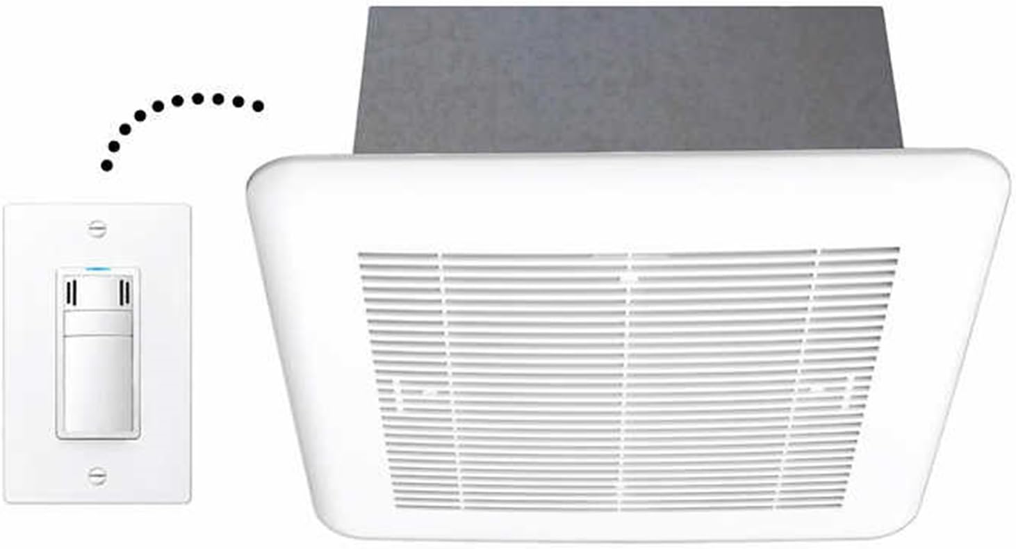 Bathroom Fan. 25 W Breeze Easy Complete High Air Flow 100 CFM Bathroom