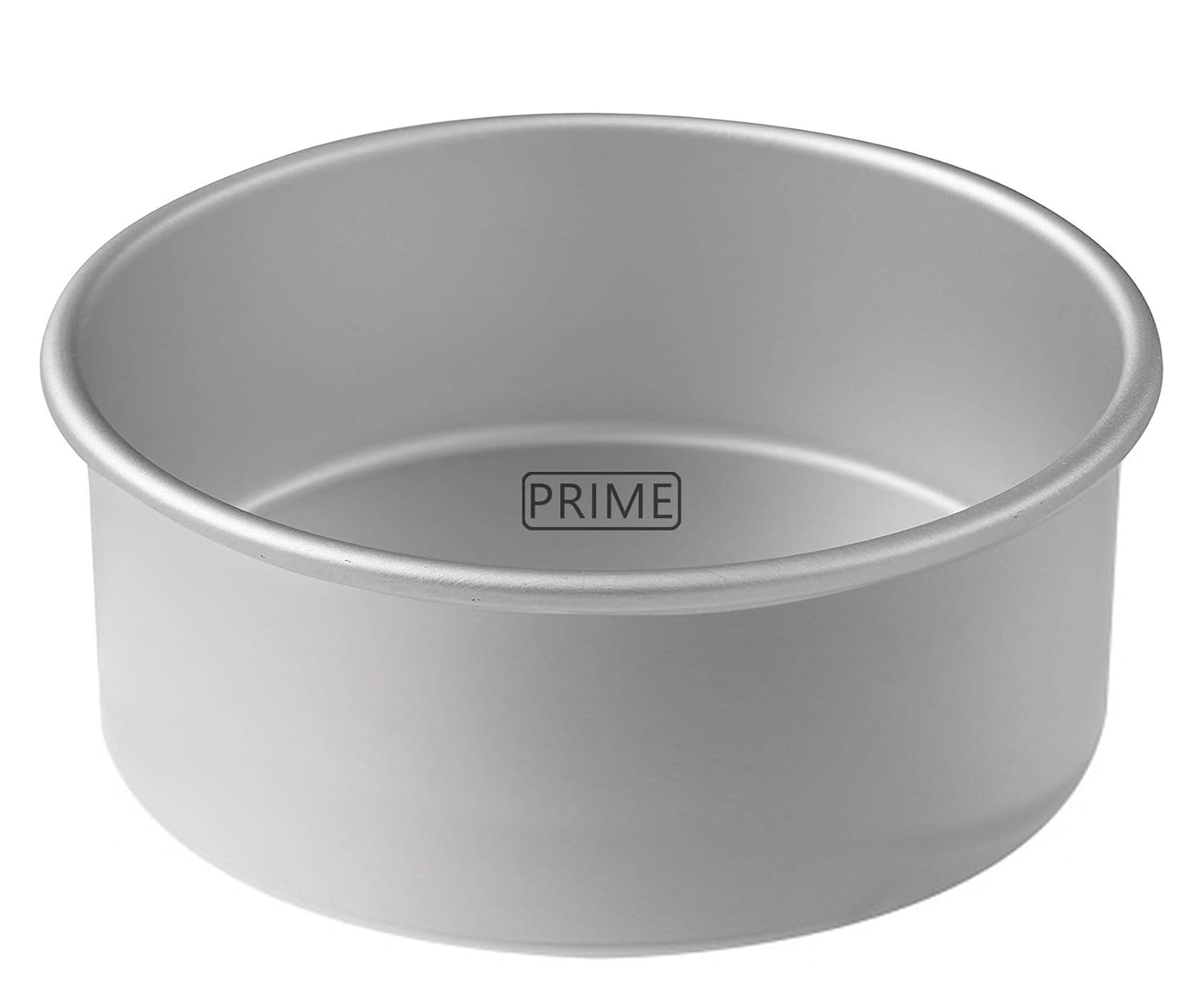 Buy Prime Bakers and Moulders Round Aluminium Cake Pan for Microwave Oven 8 Inch Diameter x 3