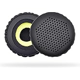 Ear Pads for Jabra Evolve 20 20se 30 30II 40 65 65+Replacement Ear Cushion Foam Cover Compatible with Jabra Evolve 20 30 40 65 Headphone (New Black earpads)