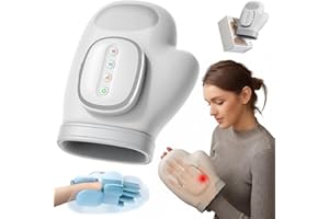 Hand Massager with Heat and Compression, Wireless Smart Hand Massagers for Mom Dad, Warmer Wrist and Finger Massagers with 3 