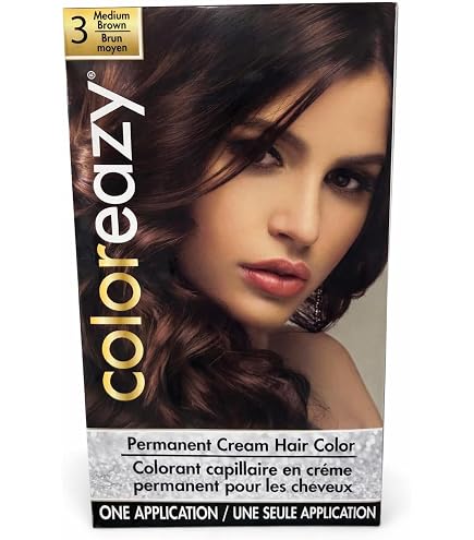 Amazon.com : ColorEazy Permanent Cream Hair Color 2 Dark Brown