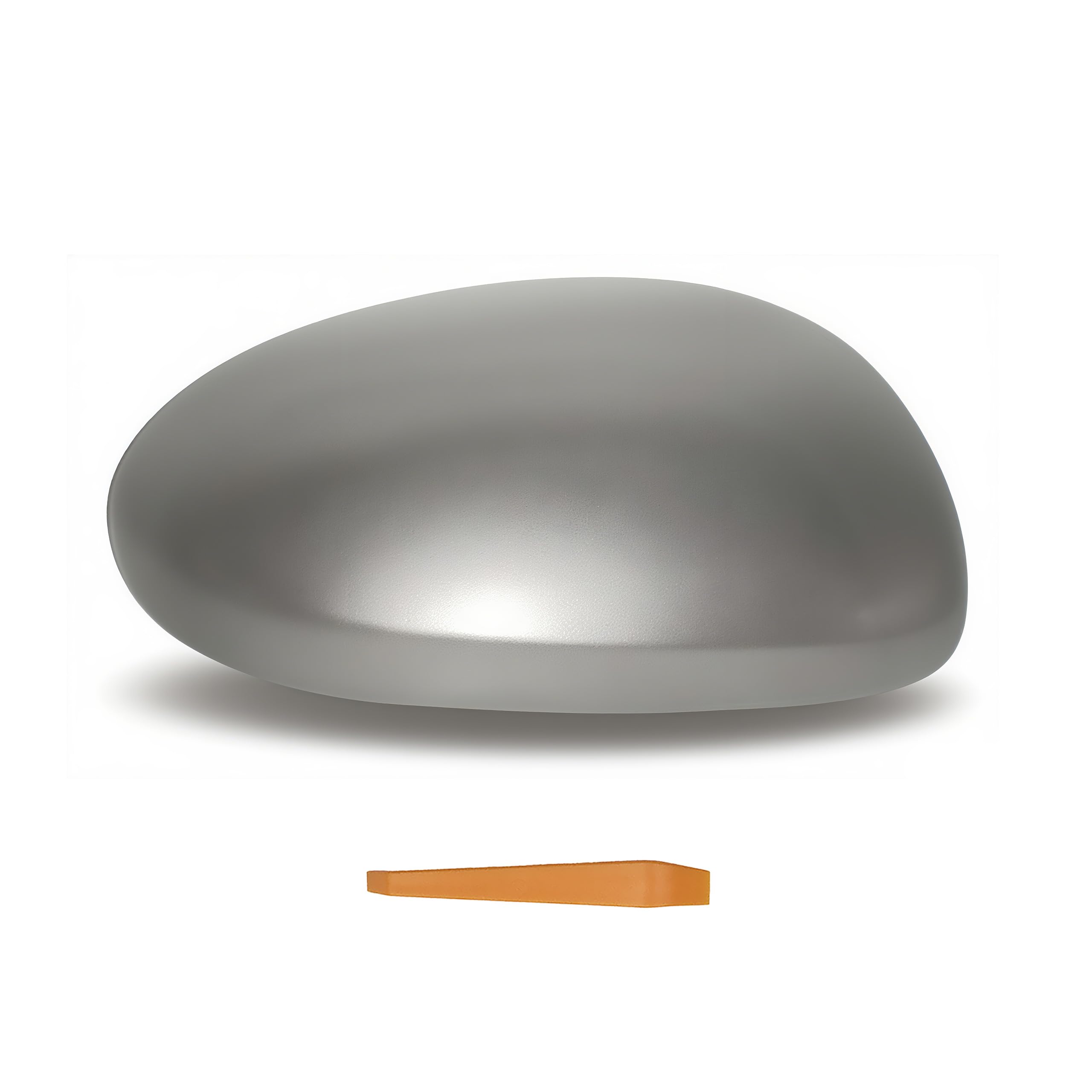 Photo 1 of TKPUFR Right Passenger Side Mirror Cover Cap Compatible with Mazda 3 2009-2013 Silver