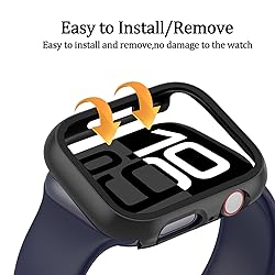 2 Pack Hard PC Bumper Case for Apple Watch Series