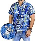 Tropical Jungle Stylish Beach 60/70's Vintage Theme Inspired Mens Hawaiian Shirt
