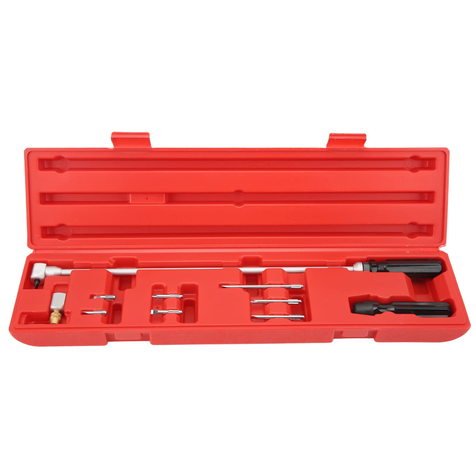 10 Pcs Carburetor Adjustment Wrench Tool 90 Degree Bevel Screwdriver Angle Engine Carb Tune Up Adjusting Tool Universal for ATV UTV Snowmobile