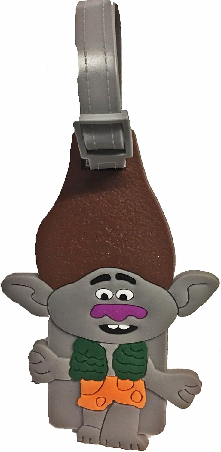 Dreamworks Trolls Designed PVC Luggage School Bag Backpack