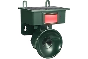 JAHY2TECH 2025 Solar Ultrasonic Bird Repellent Devices Pigeon Repeller Outdoor Bird Deterrents for Outside Animal Repellent Outdoor to Keep Pigeon Woodpecker Out of Balconies Patio Garden Farm