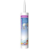 Mapei Keracaulk S Premium, Paintable, Sanded, Siliconized Acrylic Caulk, Expertly Formulated to Match Grout Colors, 10 oz., 5004 Bahama Beige- Sanded