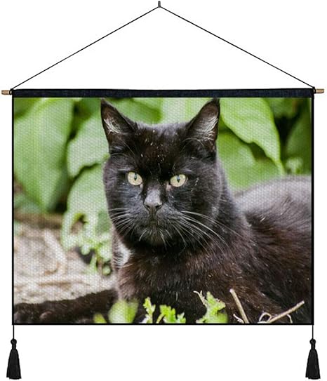 Amazon.co.jp： 綿の麻 タペストリー 多機能 掛け軸 掛け物 横 