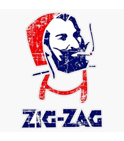 Amazon.com: Zig-ZAG MAN Sticker : Automotive