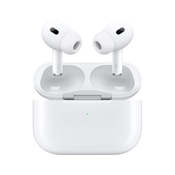 APPLE AIRPODS PRO (2ND GENERATION) WITH MAGSAFE CHARGING CASE (USB-C) (RENEWED)